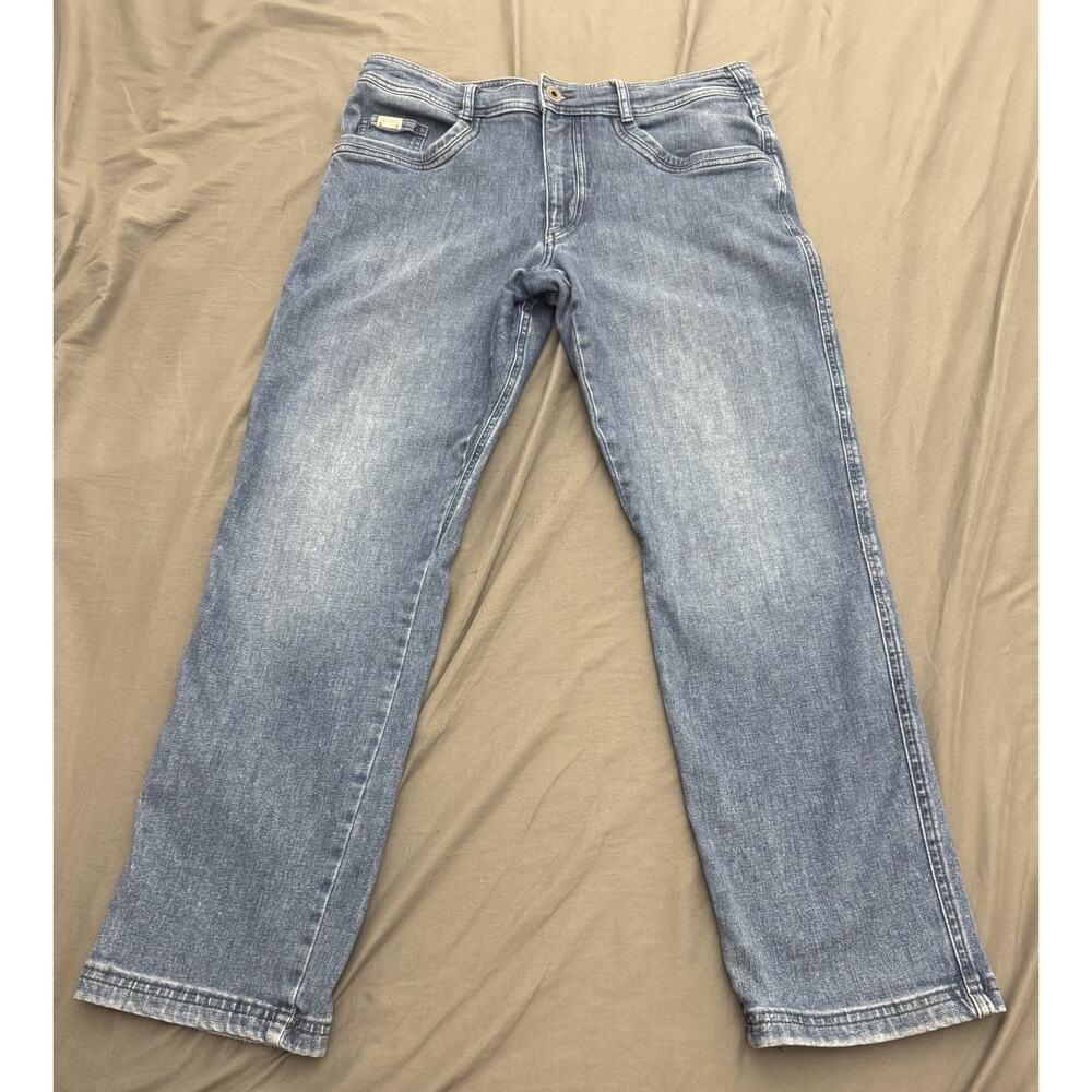 Kuhl Klassik Fit Jeans Mens 36x30 Blue Indigo Denim Stretch Straight Performance